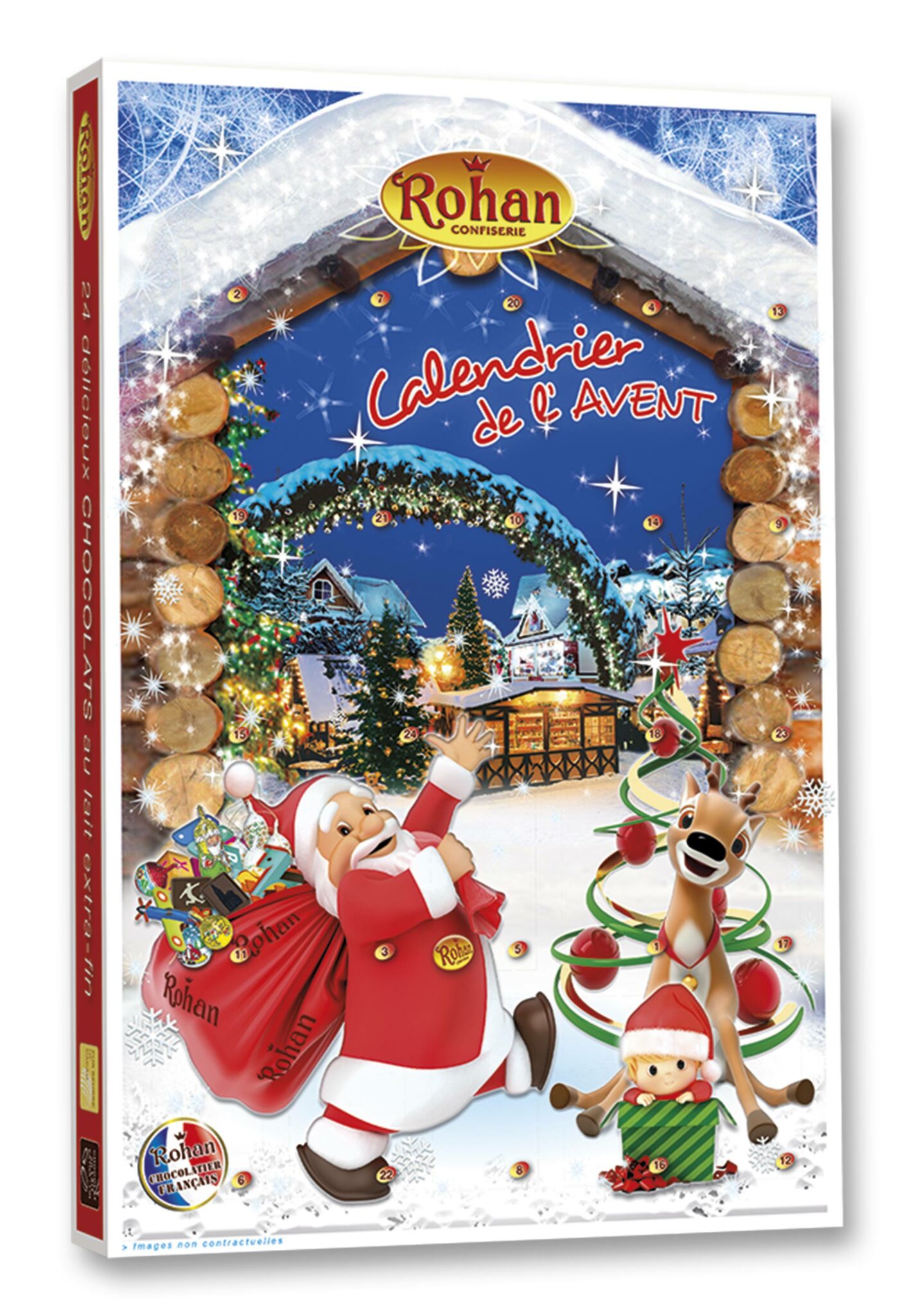 Les chocolats du Père Noël Confiserie Rohan